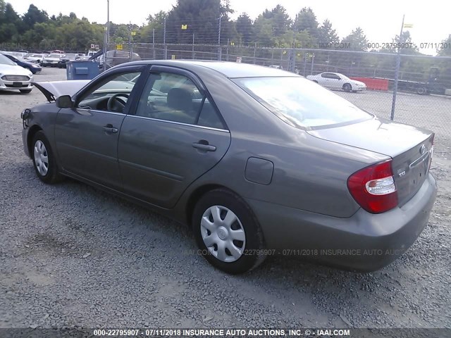 4T1BE32K04U863367 - 2004 TOYOTA CAMRY LE/XLE/SE Qızıl foto 3