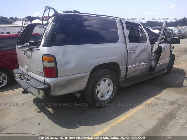 3GKFK16Z25G215905 - 2005 GMC YUKON XL K1500 SILVER photo 4