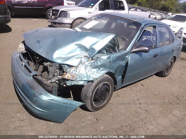 2T1BR12E7XC113196 - 1999 TOYOTA COROLLA VE/CE/LE 蓝色 照片 2