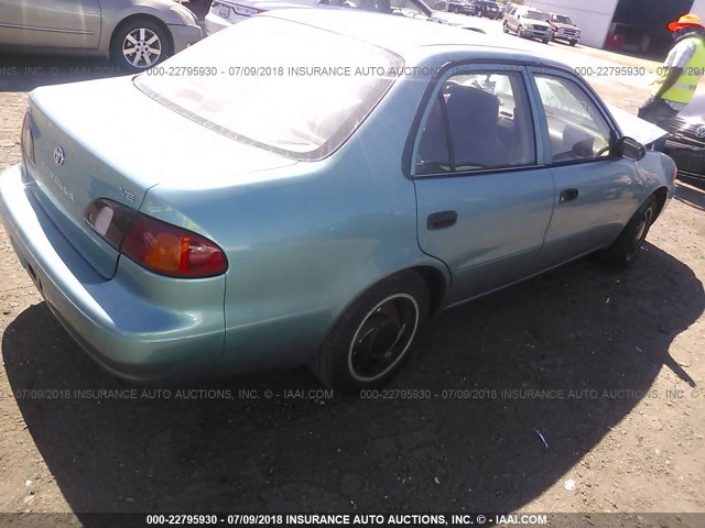 2T1BR12E7XC113196 - 1999 TOYOTA COROLLA VE/CE/LE 蓝色 照片 4