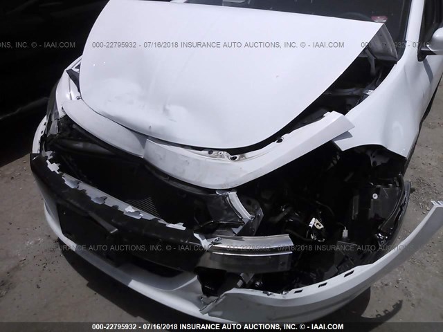 1C3CDFFA7GD820281 - 2016 DODGE DART SXT SPORT WHITE photo 6