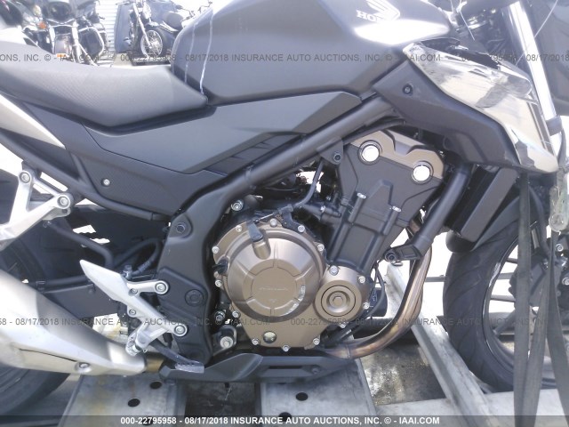 MLHPC4566G5300193 - 2016 HONDA CB500 F BLACK photo 9