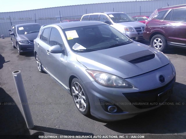 JM1BL1H37A1342450 - 2010 MAZDA SPEED 3 SILVER photo 1