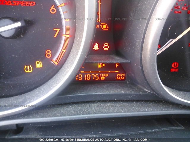 JM1BL1H37A1342450 - 2010 MAZDA SPEED 3 SILVER photo 7