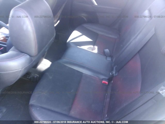 JM1BL1H37A1342450 - 2010 MAZDA SPEED 3 SILVER photo 8