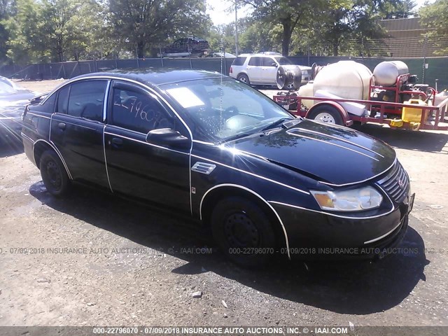 1G8AG54F75Z101688 - 2005 SATURN ION LEVEL 1 BLACK photo 1