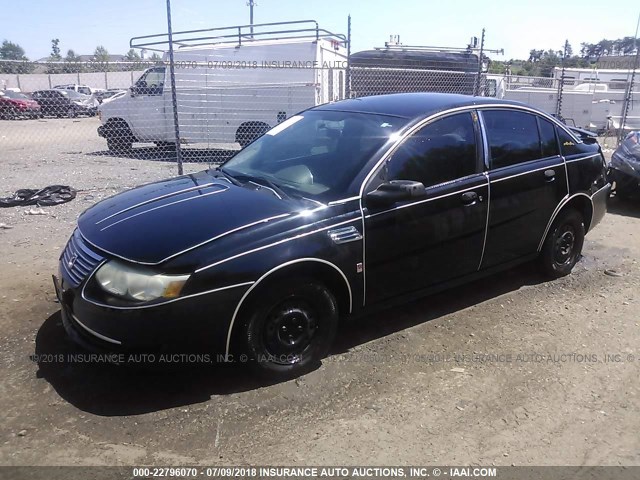 1G8AG54F75Z101688 - 2005 SATURN ION LEVEL 1 BLACK photo 2