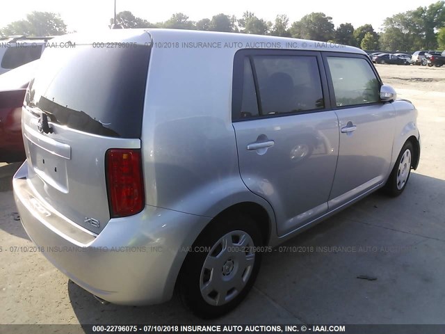 JTLKE50E891078153 - 2009 TOYOTA SCION XB Gümüş foto 4