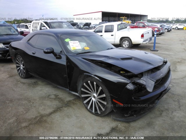 2C3CDZBG8FH774358 - 2015 DODGE CHALLENGER SXT PLUS BLACK photo 1