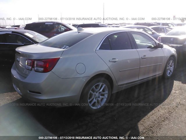1G11C5SL6FF276696 - 2015 CHEVROLET MALIBU 1LT 金色 照片 4