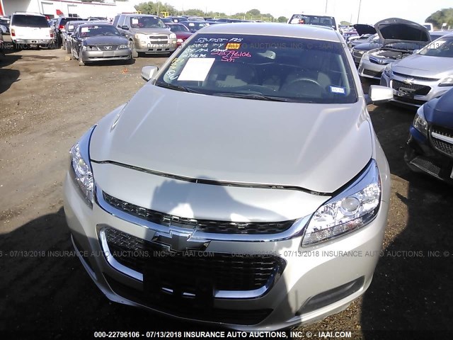 1G11C5SL6FF276696 - 2015 CHEVROLET MALIBU 1LT 金色 照片 6