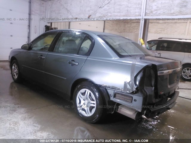 1G1ZS51F66F278949 - 2006 CHEVROLET MALIBU LS ბეჟი ფოტო 3