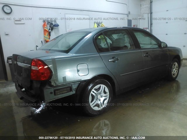 1G1ZS51F66F278949 - 2006 CHEVROLET MALIBU LS ბეჟი ფოტო 4