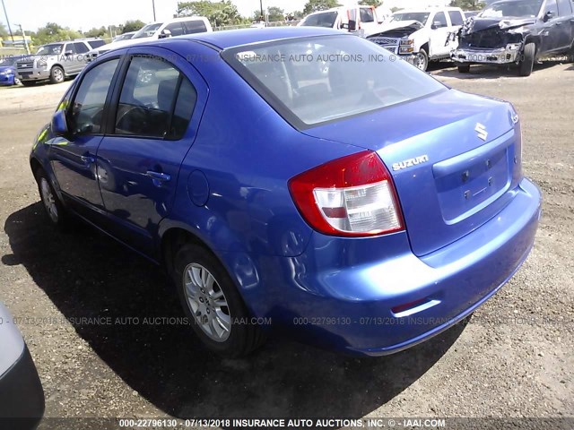 JS2YC5A37C6305423 - 2012 SUZUKI SX4 LE BLUE photo 3