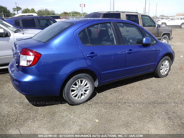 JS2YC5A37C6305423 - 2012 SUZUKI SX4 LE BLUE photo 4