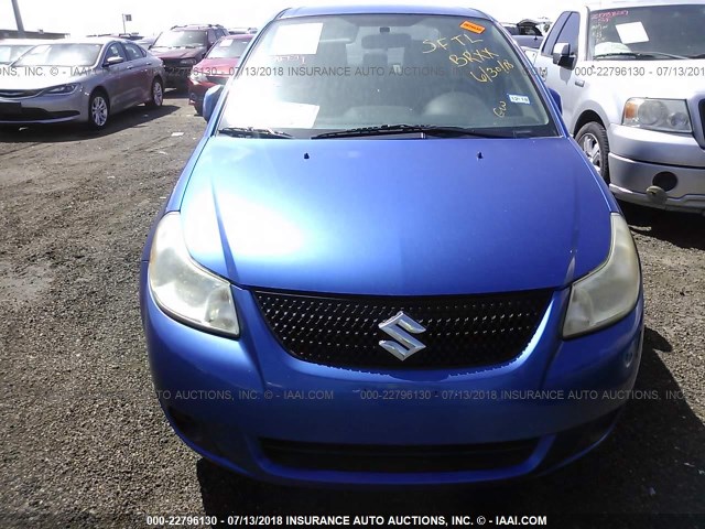 JS2YC5A37C6305423 - 2012 SUZUKI SX4 LE BLUE photo 6