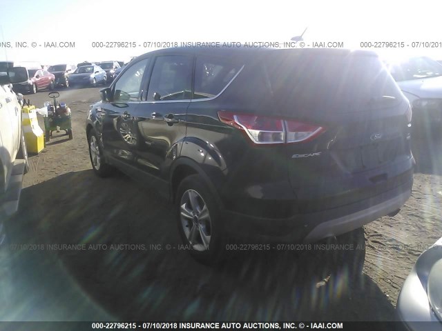 1FMCU9GX8FUC37597 - 2015 FORD ESCAPE SE BLACK photo 3