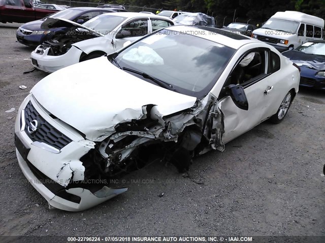 1N4BL24E48C103374 - 2008 NISSAN ALTIMA 3.5SE WHITE photo 2