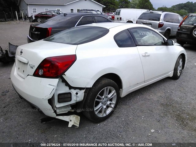 1N4BL24E48C103374 - 2008 NISSAN ALTIMA 3.5SE WHITE photo 4