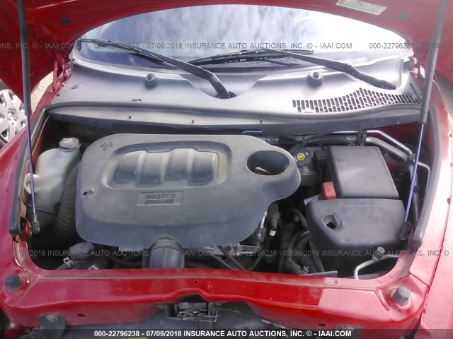 3GNDA13D18S643715 - 2008 CHEVROLET HHR LS Qırmızı foto 10