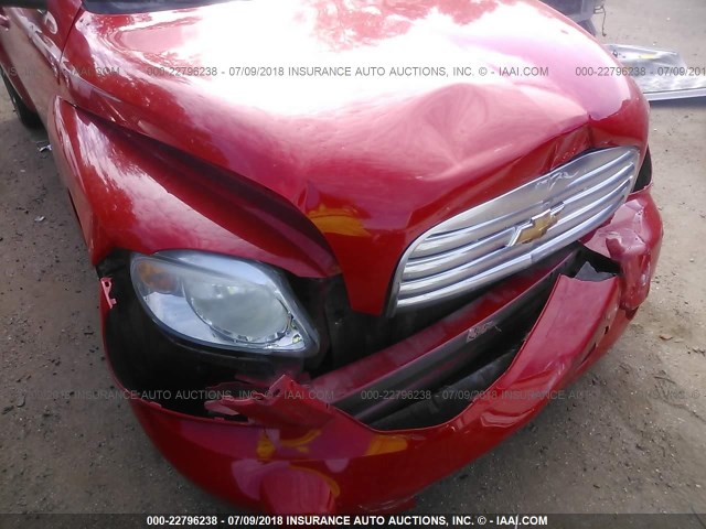 3GNDA13D18S643715 - 2008 CHEVROLET HHR LS Qırmızı foto 6