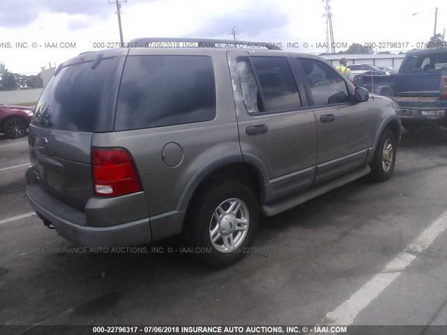 1FMDU63K03UB62922 - 2003 FORD EXPLORER XLT/XLT SPORT/NBX 锡色 照片 4