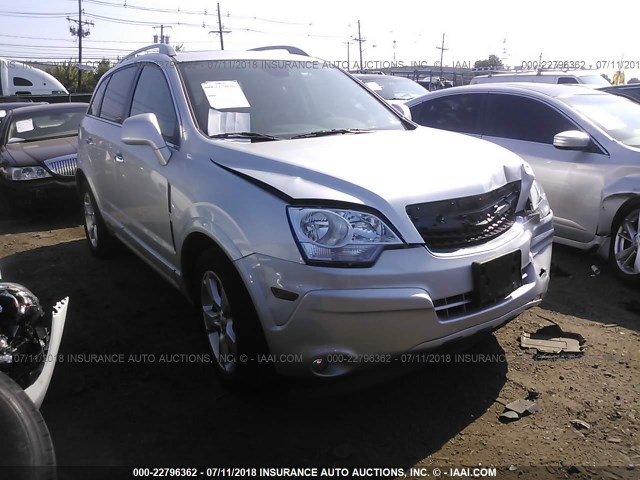 3GNAL4EK9DS638802 - 2013 CHEVROLET CAPTIVA LTZ SILVER photo 1