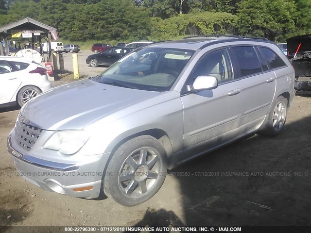 2A8GF78X57R211422 - 2007 CHRYSLER PACIFICA LIMITED SILVER photo 2