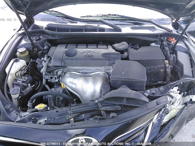 4T1BF3EK9BU130708 - 2011 TOYOTA CAMRY SE/LE/XLE BLACK photo 10