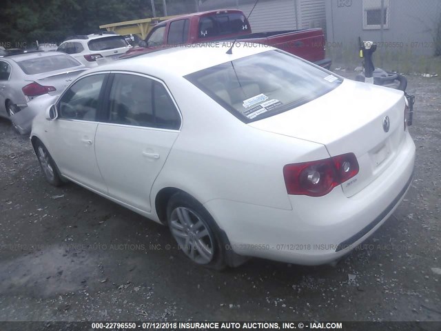 3VWEF71K47M202616 - 2007 VOLKSWAGEN JETTA WOLFSBURG 白色 照片 3