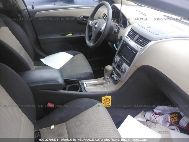 1G1ZB5E09CF195081 - 2012 CHEVROLET MALIBU LS Qızıl foto 5