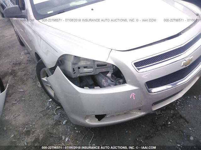 1G1ZB5E09CF195081 - 2012 CHEVROLET MALIBU LS Qızıl foto 6