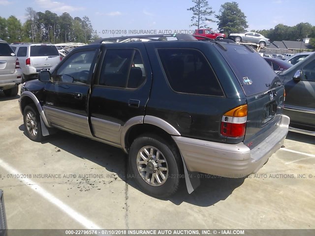 4S6DM58W2Y4415923 - 2000 HONDA PASSPORT EX/LX 绿色 照片 3