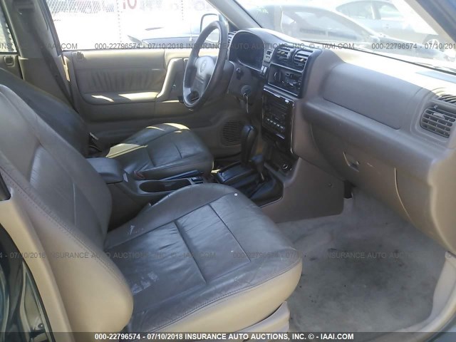 4S6DM58W2Y4415923 - 2000 HONDA PASSPORT EX/LX 绿色 照片 5