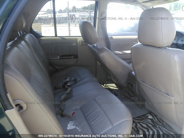 4S6DM58W2Y4415923 - 2000 HONDA PASSPORT EX/LX 绿色 照片 8