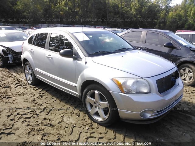 1B3HB78B69D224943 - 2009 DODGE CALIBER R/T SILVER photo 1