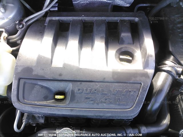 1B3HB78B69D224943 - 2009 DODGE CALIBER R/T SILVER photo 10