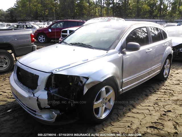 1B3HB78B69D224943 - 2009 DODGE CALIBER R/T SILVER photo 2