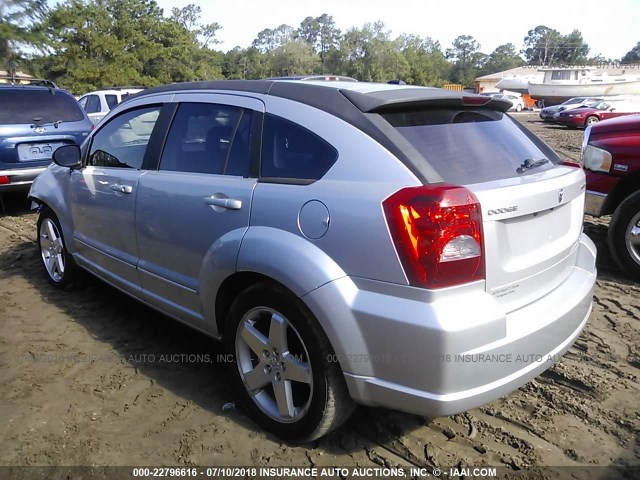 1B3HB78B69D224943 - 2009 DODGE CALIBER R/T SILVER photo 3