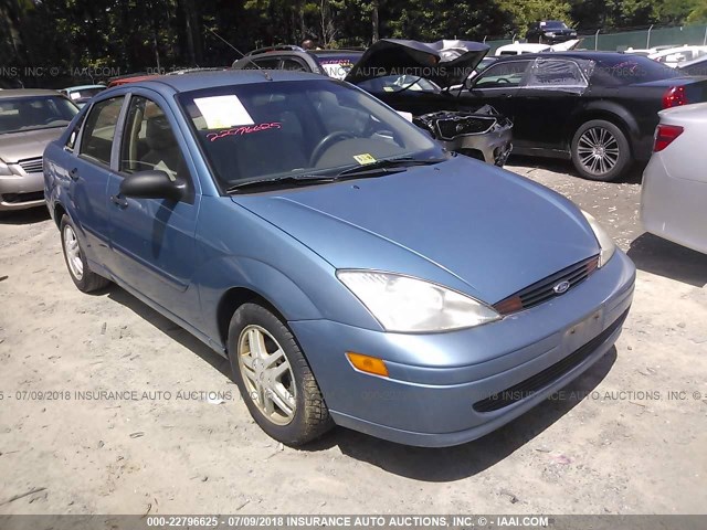 1FAFP34PXYW429806 - 2000 FORD FOCUS SE/SE COMFORT BLUE photo 1