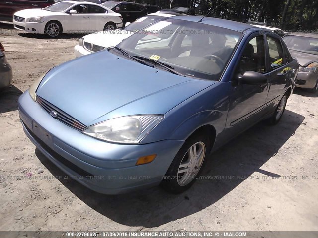 1FAFP34PXYW429806 - 2000 FORD FOCUS SE/SE COMFORT BLUE photo 2