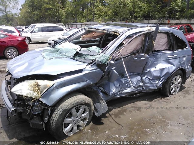 JHLRE38797C070670 - 2007 HONDA CR-V EXL Light Blue photo 6