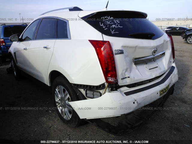 3GYFNCE37DS593056 - 2013 CADILLAC SRX LUXURY COLLECTION WHITE photo 3