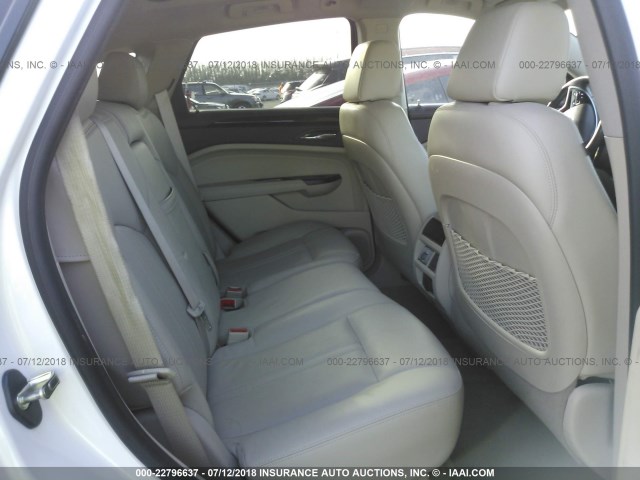 3GYFNCE37DS593056 - 2013 CADILLAC SRX LUXURY COLLECTION WHITE photo 8