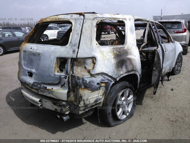 1GKER23D49J193996 - 2009 GMC ACADIA SLT-1 Schwarz Foto 4