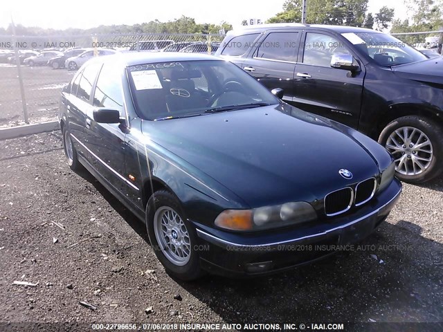 WBADD6328WGT95483 - 1998 BMW 528 I AUTOMATIC GREEN photo 1