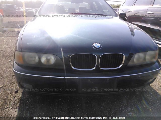 WBADD6328WGT95483 - 1998 BMW 528 I AUTOMATIC GREEN photo 6