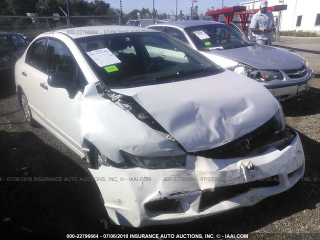 19XFA1F39AE081975 - 2010 HONDA CIVIC VP WHITE photo 6