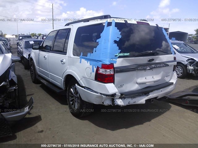 1FMJU1HT9GEF38850 - 2016 FORD EXPEDITION XLT/KING RANCH WHITE photo 3