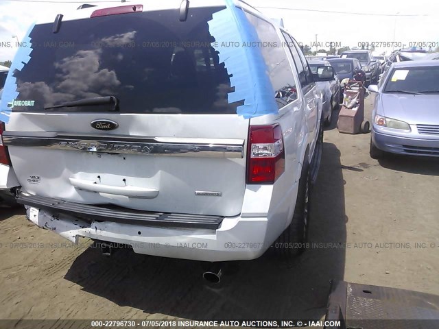 1FMJU1HT9GEF38850 - 2016 FORD EXPEDITION XLT/KING RANCH WHITE photo 4